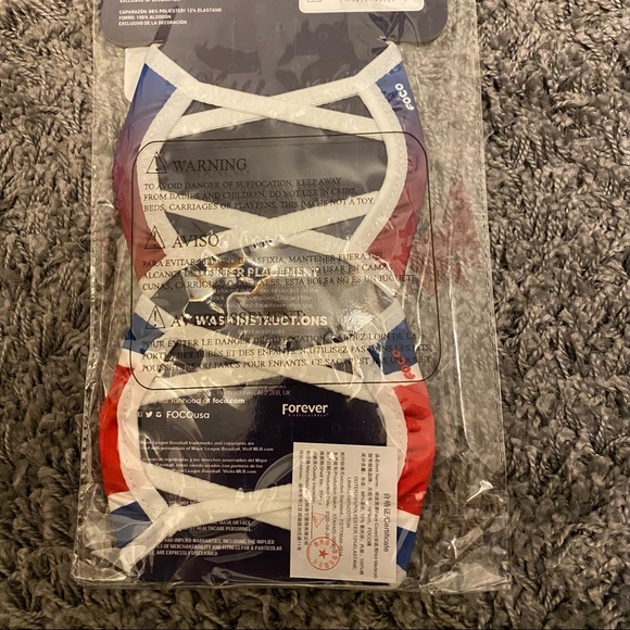 Texas Rangers Face Masks - Set of 2 - Picture 2 of 3